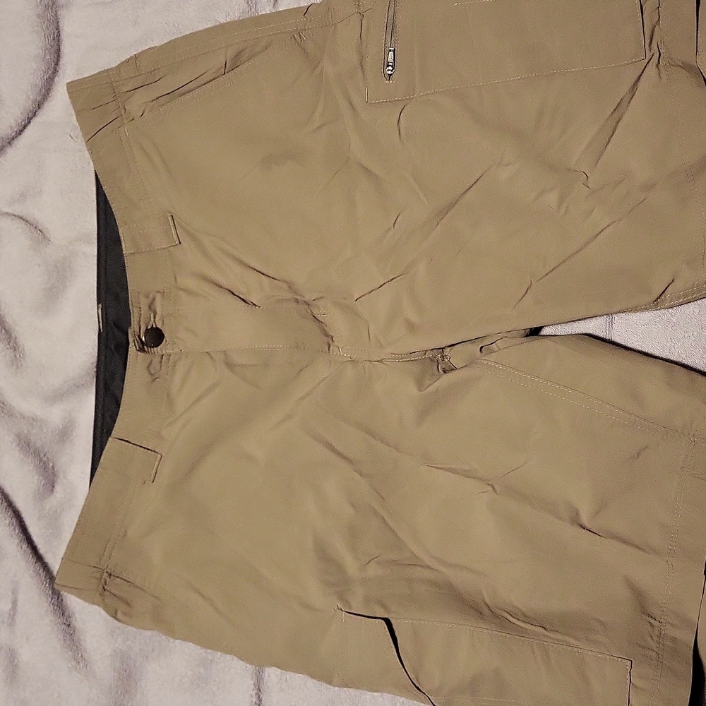 MENS COLUMBIA CARGO SHORTS 36X10